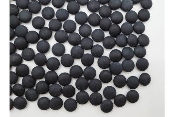 本蛤・那智黒の碁石と欅の碁笥セット　(R-089682)