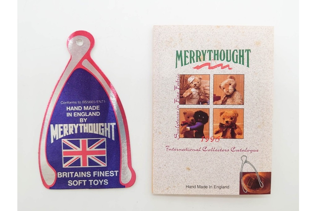 クラシックテディベア(000492)/シュタイフ(Steiff)社　チーキーシリーズ・500体限定/メリーソート(MERRY THOUGHT)社　可愛らしいヴィンテージテディベア3点セット　(R-089683)
