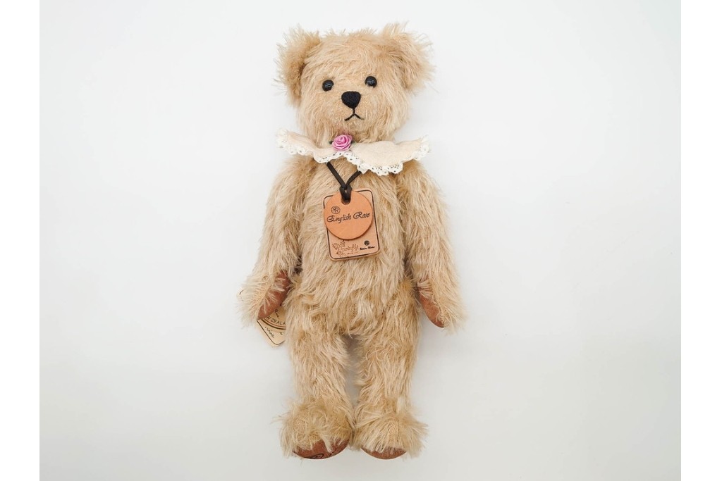 オリジナル/ハーマンテディ(Hermann Teddy)社　ロビンリブ　その他2点含むヴィンテージテディベア4点セット　(R-089684)
