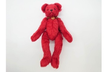 オリジナル/ハーマンテディ(Hermann Teddy)社　ロビンリブ　その他2点含むヴィンテージテディベア4点セット　(R-089684)