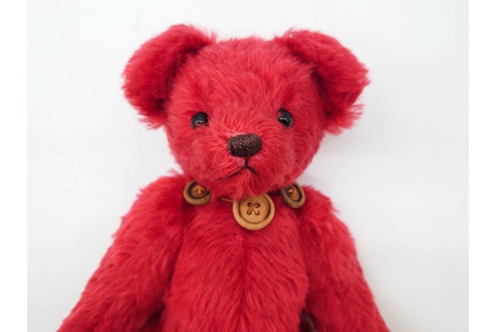 オリジナル/ハーマンテディ(Hermann Teddy)社　ロビンリブ　その他2点含むヴィンテージテディベア4点セット　(R-089684)