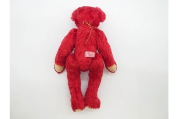 オリジナル/ハーマンテディ(Hermann Teddy)社　ロビンリブ　その他2点含むヴィンテージテディベア4点セット　(R-089684)