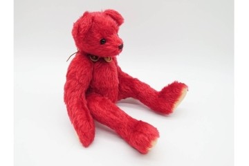 オリジナル/ハーマンテディ(Hermann Teddy)社　ロビンリブ　その他2点含むヴィンテージテディベア4点セット　(R-089684)