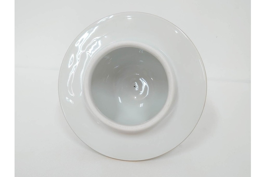 ドイツ製　Meissen(マイセン)　フラワーブーケ　高さ約53cm　華やかな蓋付きフラワーベース　外箱付き　(R-089689)