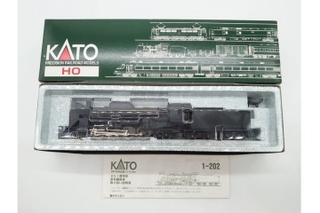 KATO(カトー)　HOゲージ 　D51(蒸気機関車)・スハ43系(客車)・キハ82系(ディーゼルカー)・線路セット・パワーパックなど 鉄道模型まとめてセット　(R-089690)