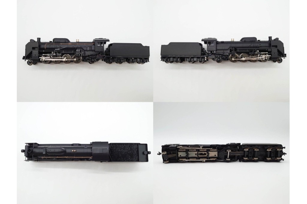 KATO(カトー)　HOゲージ 　D51(蒸気機関車)・スハ43系(客車)・キハ82系(ディーゼルカー)・線路セット・パワーパックなど 鉄道模型まとめてセット　(R-089690)