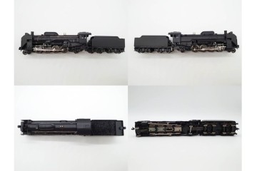 KATO(カトー)　HOゲージ 　D51(蒸気機関車)・スハ43系(客車)・キハ82系(ディーゼルカー)・線路セット・パワーパックなど 鉄道模型まとめてセット　(R-089690)
