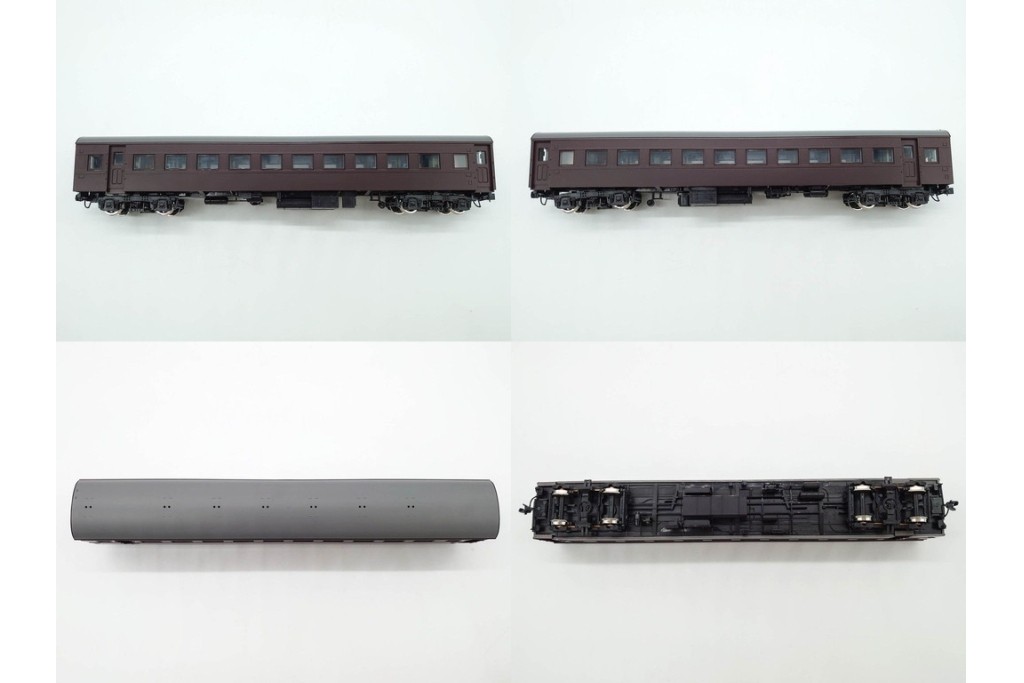 KATO(カトー)　HOゲージ 　D51(蒸気機関車)・スハ43系(客車)・キハ82系(ディーゼルカー)・線路セット・パワーパックなど 鉄道模型まとめてセット　(R-089690)
