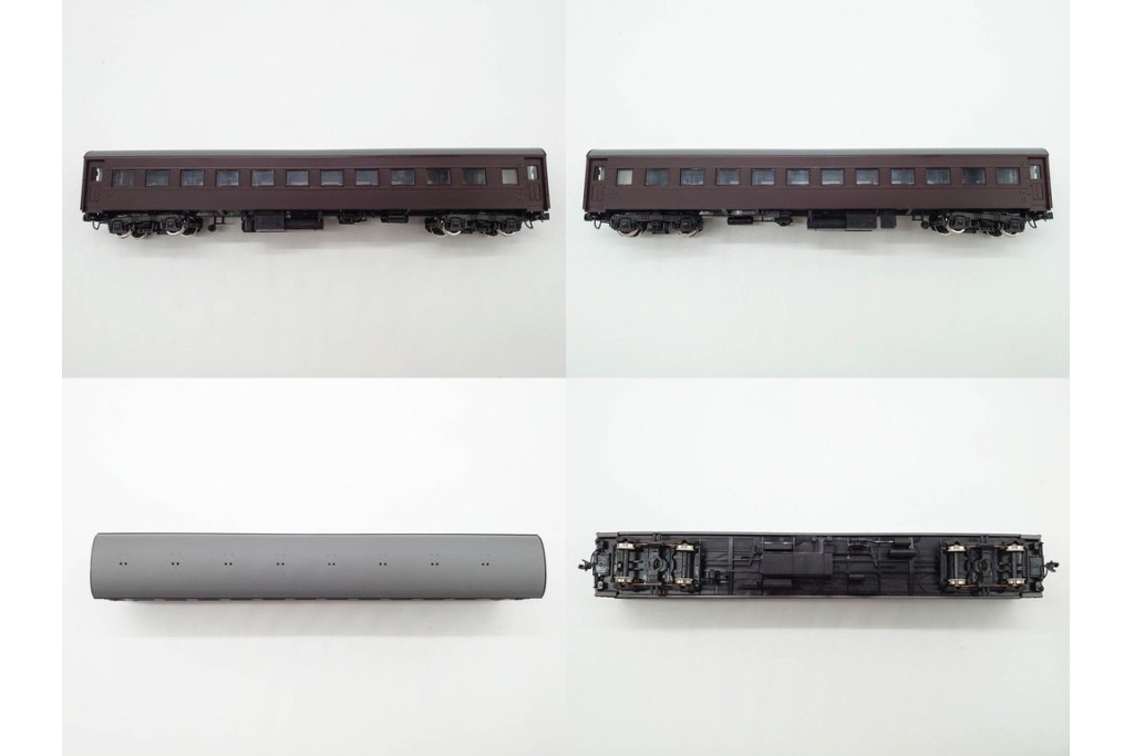 KATO(カトー)　HOゲージ 　D51(蒸気機関車)・スハ43系(客車)・キハ82系(ディーゼルカー)・線路セット・パワーパックなど 鉄道模型まとめてセット　(R-089690)
