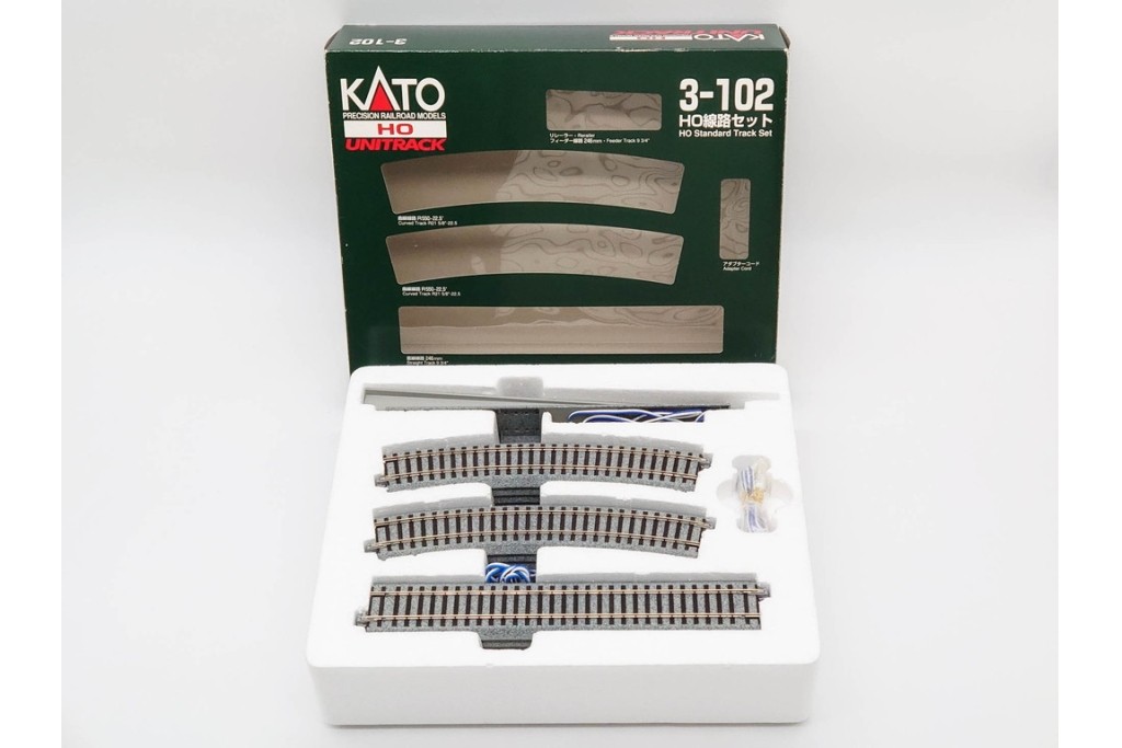 KATO(カトー)　HOゲージ 　D51(蒸気機関車)・スハ43系(客車)・キハ82系(ディーゼルカー)・線路セット・パワーパックなど 鉄道模型まとめてセット　(R-089690)
