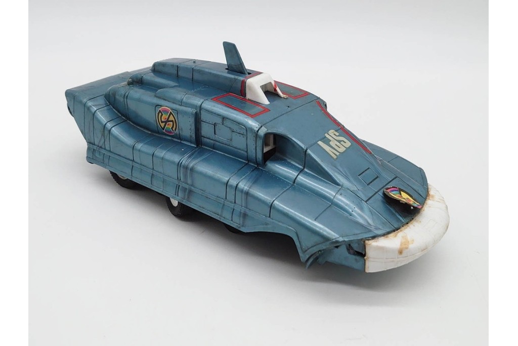 当時物　IMAI(旧イマイ)　キャプテンスカーレットの追跡戦闘車・秘密トレーラー・ヘリコプター　サンダーバードのジェットモグラタンク　プラモデルなどまとめてセット　外箱付き　(R-089691)