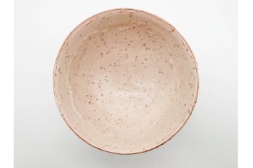 岡田裕　直径約14cm(4.6寸)　土の温かみを感じる萩茶碗　共箱付き　(R-089694)