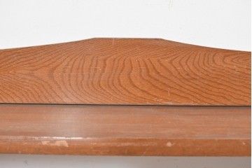 和製ヴィンテージ　昭和中期　栓材　素朴なデザインの楔(クサビ)式本棚　(R-089704)