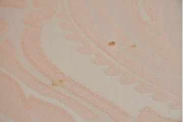 中古　SILIK(シリック)　ロココ調　優美な花柄と曲線装飾が華やかな1人掛けソファ　定価約110万円　(R-089709)