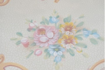 中古　美品　SILIK(シリック)　ロココ調　花柄と曲線装飾が繊細で美しいコンソールチェスト　定価約110万円　(R-089711)