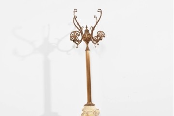 中古　SILIK(シリック)　ブドウと人物モチーフの装飾が華やかなポールハンガー　定価約46万円　(R-089714)