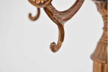 中古　SILIK(シリック)　ブドウと人物モチーフの装飾が華やかなポールハンガー　定価約46万円　(R-089714)