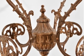 中古　SILIK(シリック)　ブドウと人物モチーフの装飾が華やかなポールハンガー　定価約46万円　(R-089714)