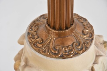 中古　SILIK(シリック)　ブドウと人物モチーフの装飾が華やかなポールハンガー　定価約46万円　(R-089714)