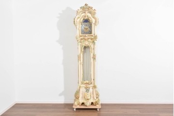 中古　イタリア　Franz Hermle(フランツ・ヘルムレ)社製ムーブメント搭載のホールクロック　定価約200万円　(R-089715)