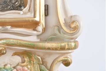 中古　イタリア　Franz Hermle(フランツ・ヘルムレ)社製ムーブメント搭載のホールクロック　定価約200万円　(R-089715)