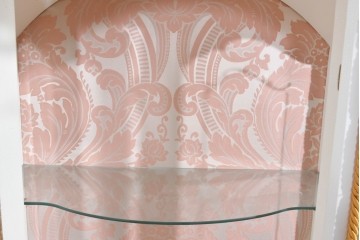 中古　美品　SILIK(シリック)　優美な装飾が華やかなロココ調キュリオケース　定価約170万円　(R-089716)