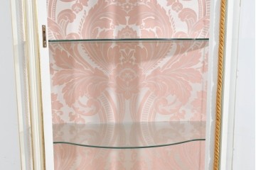 中古　美品　SILIK(シリック)　優美な装飾が華やかなロココ調キュリオケース　定価約170万円　(R-089717)