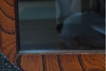 中古　美品　岩谷堂箪笥　重厚な黒金具が映えるテレビ台　(R-089730)