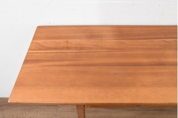 ヨーロッパヴィンテージ　チェリー無垢材　素朴で上品なコンソールテーブル　(R-089749)