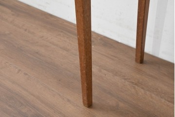 ヨーロッパヴィンテージ　チェリー無垢材　素朴で上品なコンソールテーブル　(R-089749)