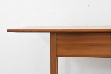ヨーロッパヴィンテージ　チェリー無垢材　素朴で上品なコンソールテーブル　(R-089749)