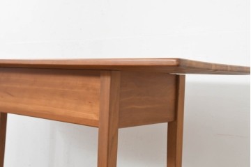 ヨーロッパヴィンテージ　チェリー無垢材　素朴で上品なコンソールテーブル　(R-089749)
