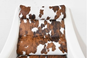 中古　美品　Poltrona Frau(ポルトローナ・フラウ)　Gio Ponti(ジオ・ポンティ)　カウスキン　Dezza(デッザ)　洗練されたデザインのアームチェア　現行定価約180万円(R-089750)