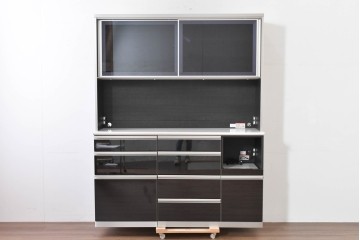 中古　超美品　AYANO(綾野製作所)　スタイリッシュなキッチンキャビネット　(R-089753)