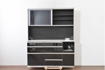中古　超美品　AYANO(綾野製作所)　スタイリッシュなキッチンキャビネット　(R-089753)