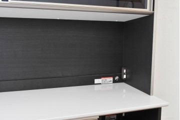 中古　超美品　AYANO(綾野製作所)　スタイリッシュなキッチンキャビネット　(R-089753)