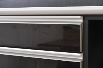中古　超美品　AYANO(綾野製作所)　スタイリッシュなキッチンキャビネット　(R-089753)