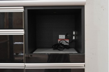 中古　超美品　AYANO(綾野製作所)　スタイリッシュなキッチンキャビネット　(R-089753)
