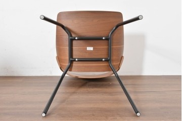 中古　美品　IDC大塚家具取り扱い　ドイツ　ROLF BENZ(ロルフベンツ)　「650」　ダイニングチェア6脚セット　(R-089754)