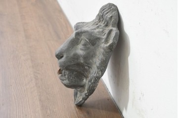 フランスアンティーク　1900年から1950年頃　ライオンモチーフの噴水口　※ディスプレイ用　(R-089762)