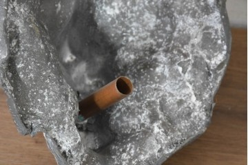 フランスアンティーク　1900年から1950年頃　ライオンモチーフの噴水口　※ディスプレイ用　(R-089762)