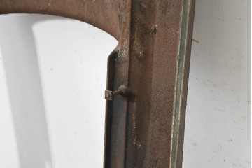 イギリスアンティーク　1930年から1940年頃　鋳鉄　ガーランド装飾が美しいマントルピース　(R-089771)