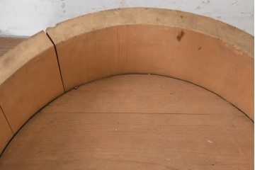 和製ヴィンテージ　特大　竹を巡らせた趣深いおひつ　(R-089772)