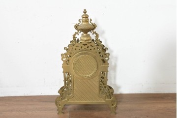 中古　イタリア製　STILARS(スティラーズ)　華やかな装飾の置時計　(R-089774)