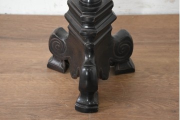 ヨーロッパヴィンテージ　クラシカルで気品のあるキャンドルスタンド　(R-089775)