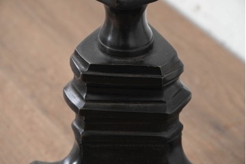 ヨーロッパヴィンテージ　クラシカルで気品のあるキャンドルスタンド　(R-089775)