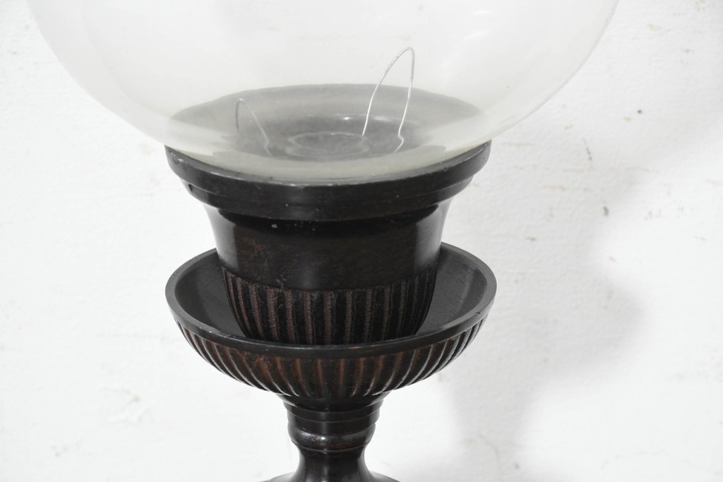 ヨーロッパヴィンテージ　クラシカルで気品のあるキャンドルスタンド　(R-089775)