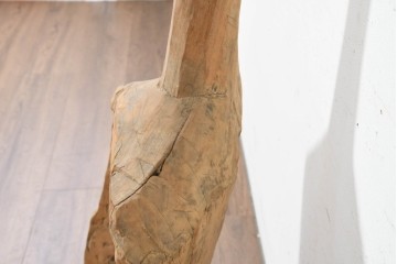 フランスアンティーク　特大!!　約1.2m　農具オブジェ　ブロカントな穀物用スコップ　(R-089808)
