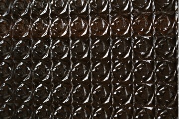 和製アンティーク　昭和初期　色ガラスの繊細な意匠が美しい本箱　(R-089817)