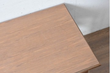 和製ヴィンテージ　昭和レトロな雰囲気漂う素朴なダイニングテーブル　(R-089842)